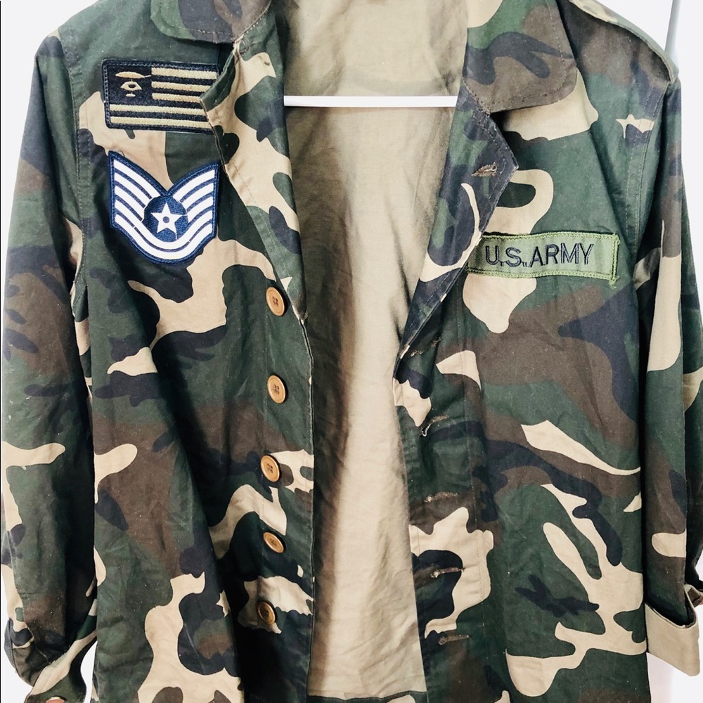 Fashion Nova Camo Jacket